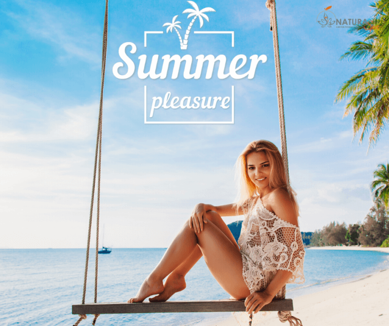 Poznaj Summer Pleasure Natura Spa, czyli przyjemne zabiegi, idealne na lato.